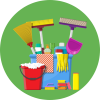 Waste cleaning Icon